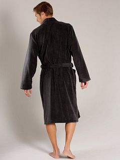Практичный халат кимоно с накладными карманами Taubert 000907413тауберт Серый 9880